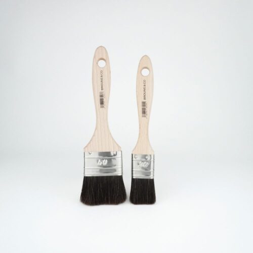 Finishing Brush Flat Ox-Ear Hair