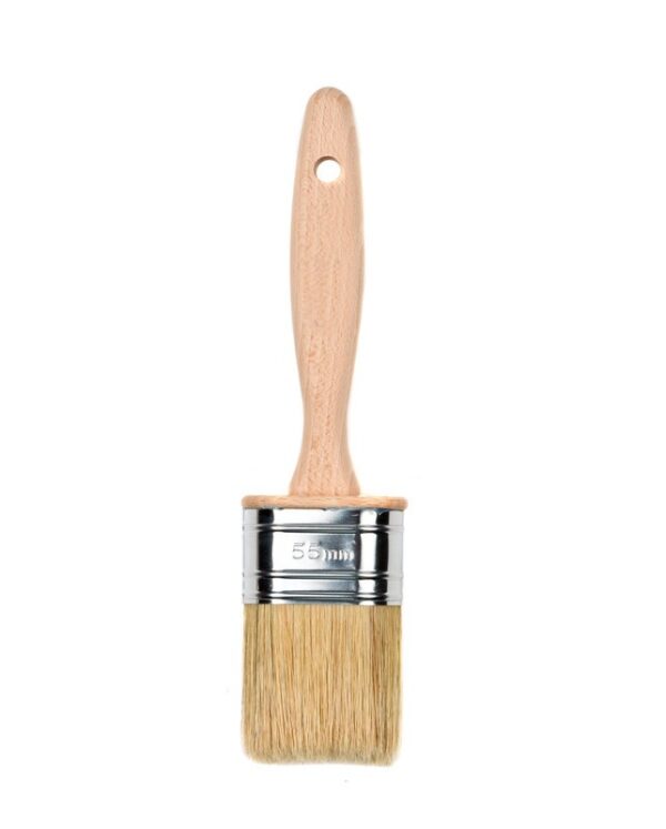 Application brush oval hogs hair