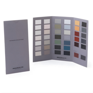 Exterior Range - Hand Painted Color Card