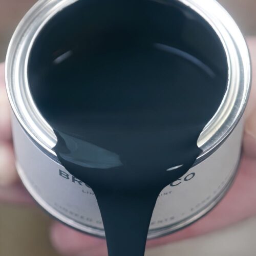 Linseed Oil Paint Highfield Green Paint Pour