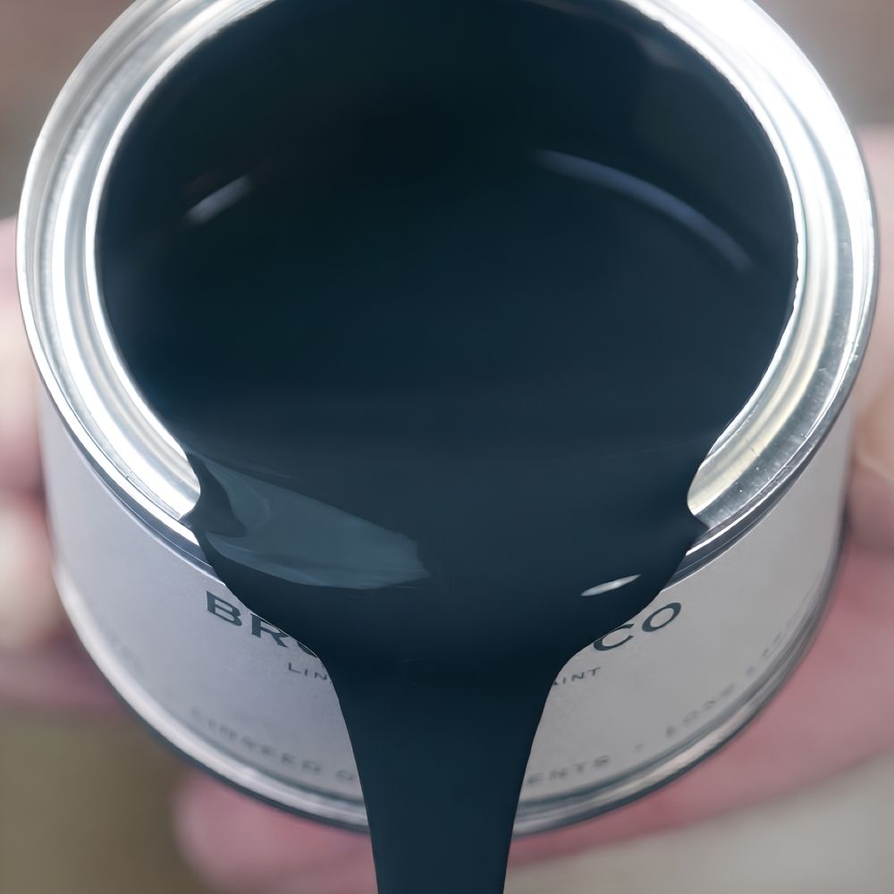 Linseed Oil Paint Highfield Green Paint Pour