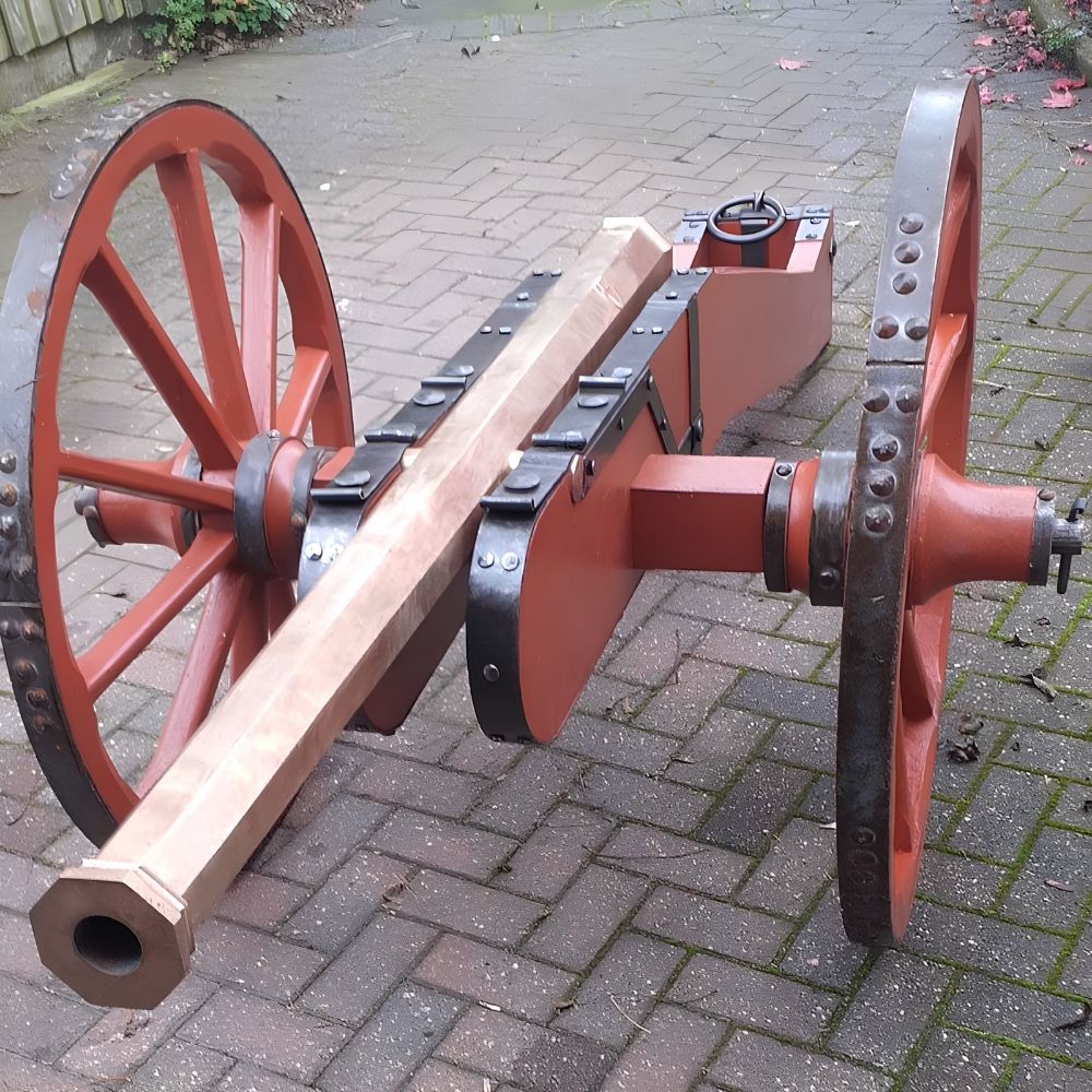Linseed Oil Paint Dark Iron Oxide Red Paint cannon
