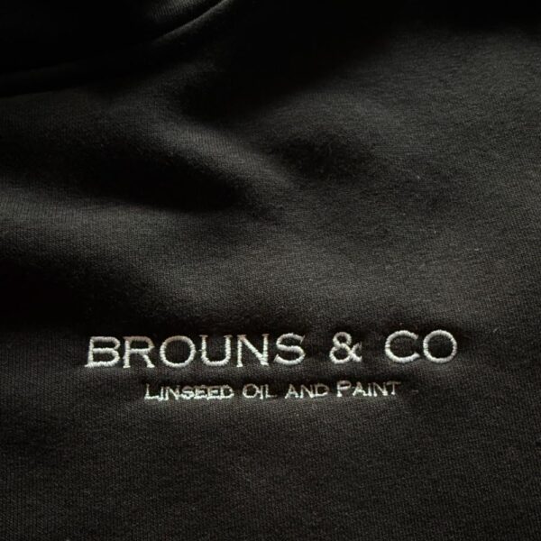 Brouns & Co Hoodie - Black - Image 2