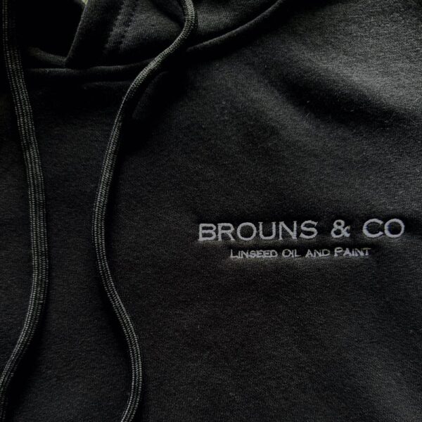 Brouns & Co Hoodie - Black - Image 3